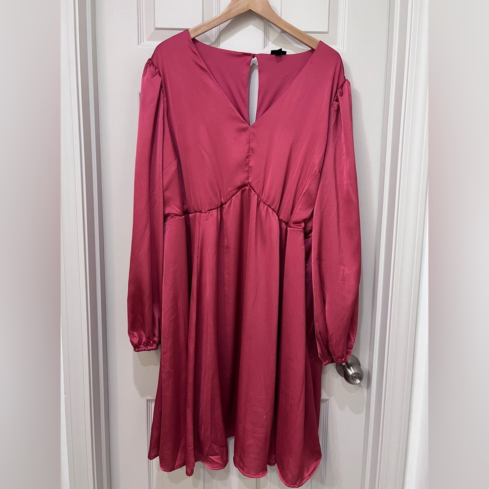 Torrid Pink Midi Dress